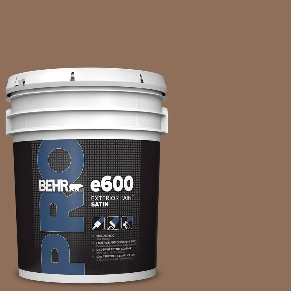 BEHR PRO 5 gal. #250F-6 Pepper Spice Satin Exterior Paint