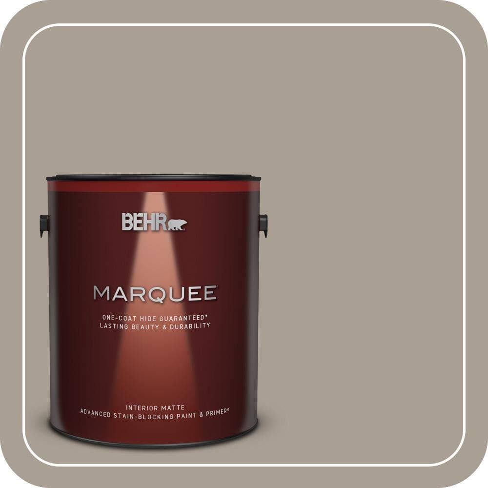 BEHR MARQUEE 1 gal. #T12-12 Jackal Matte Interior Paint & Primer