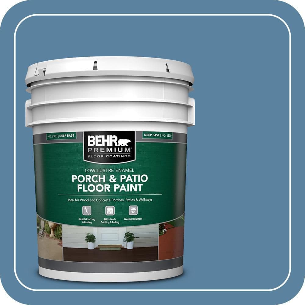 BEHR PREMIUM #BIC-38 Low-Lustre Enamel Interior/Exterior Porch and Patio Floor Paint (1)