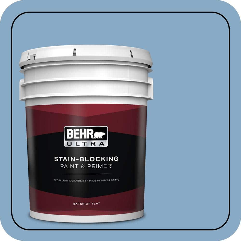 BEHR ULTRA 5 gal. #570D-4 Colorado Springs Flat Exterior Paint & Primer