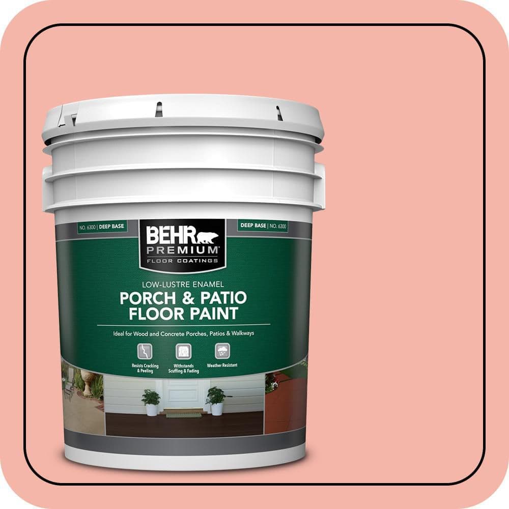 BEHR PREMIUM #P180-3 Textured Low-Lustre Enamel Interior/Exterior Porch and Patio Anti-Slip Floor Paint (1)