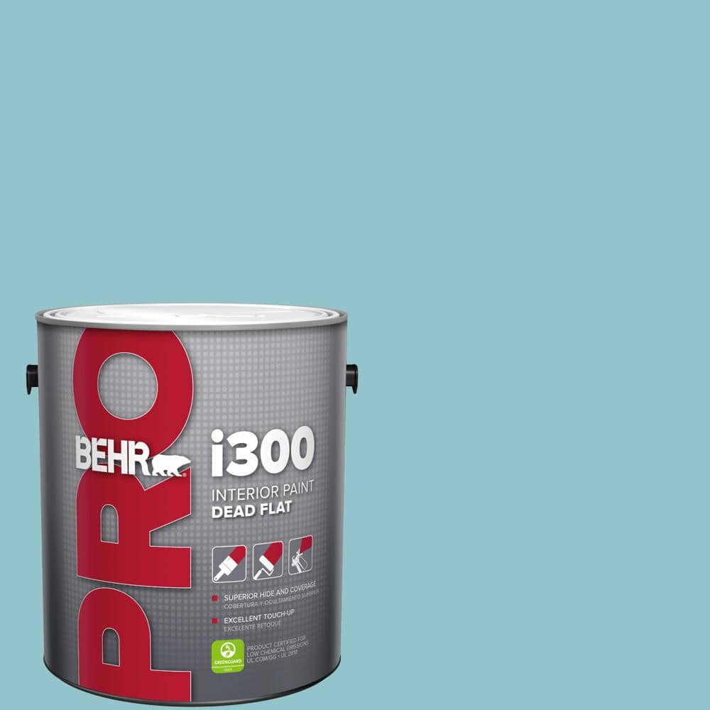 BEHR PRO 1 gal. #MQ6-32 Cosmic Blue Dead Flat Interior Paint