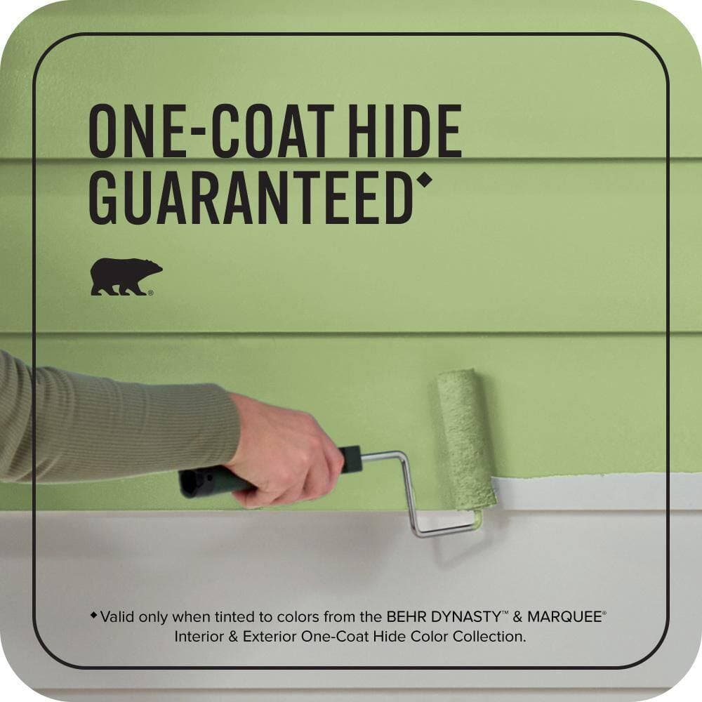 BEHR MARQUEE 5 gal. #P370-5 Lazy Caterpillar Flat Exterior Paint & Primer (3)