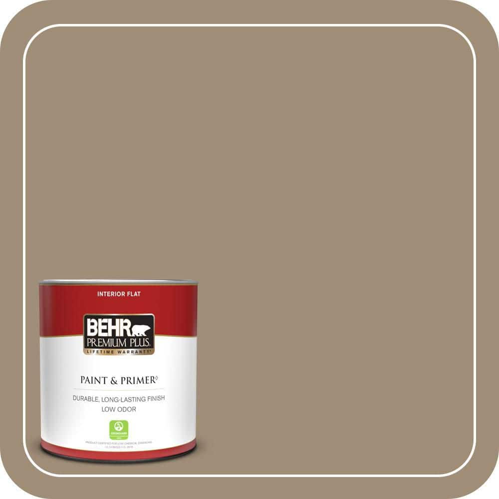 BEHR PREMIUM PLUS #ECC-17-1 Cottage Walk Enamel Low Odor & Primer