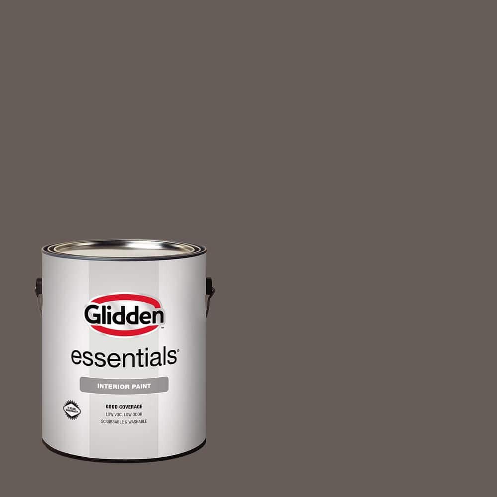 Glidden Essentials 1 gal. PPG1005-6 Oswego Tea Flat Interior Paint