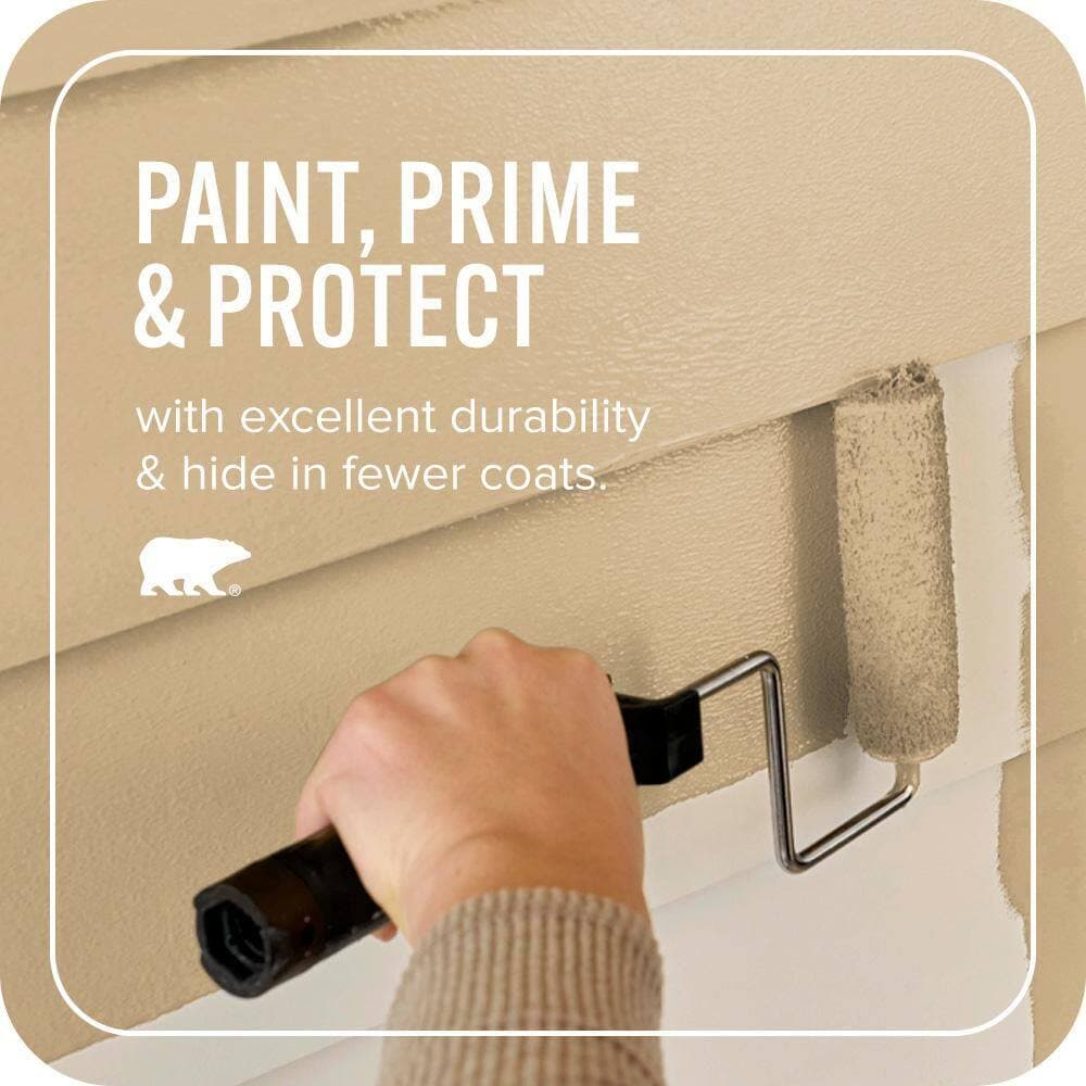 BEHR ULTRA 1 qt. #MQ2-13 Harvest Home Satin Enamel Exterior Paint & Primer (3)
