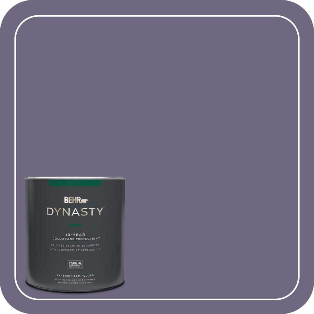 BEHR DYNASTY 1 qt. #S570-6 New Orleans Semi-Gloss Exterior Stain-Blocking Paint & Primer