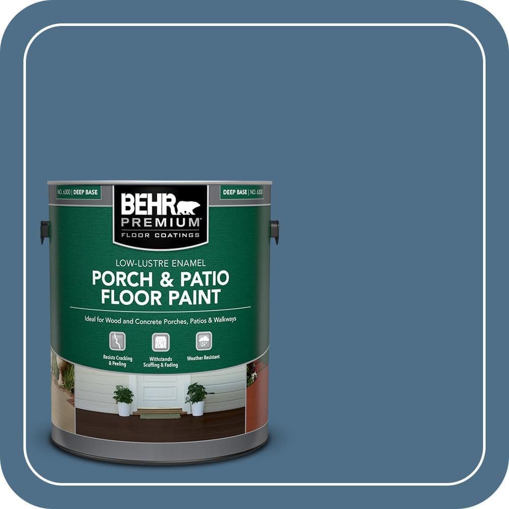 BEHR PREMIUM #570D-6 Low-Lustre Enamel Interior/Exterior Porch and Patio Floor Paint (1)