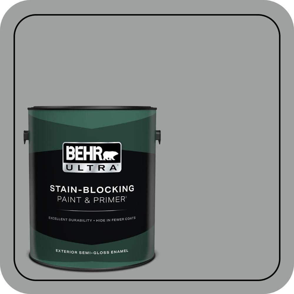 BEHR ULTRA 1 gal. #N460-4 Cosmic Quest Semi-Gloss Enamel Exterior Paint & Primer