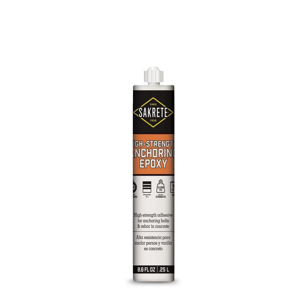 SAKRETE 8.6 oz. High Strength Anchoring Epoxy