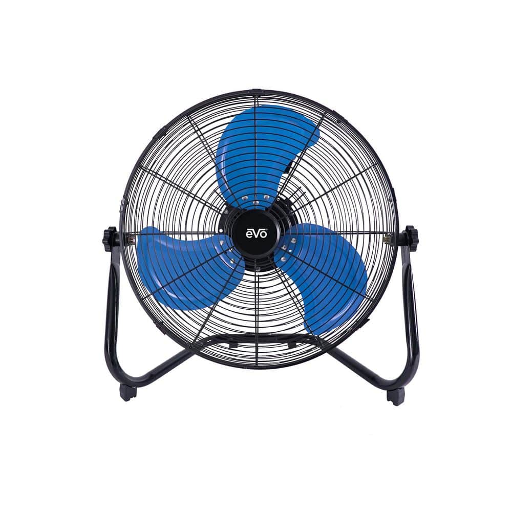 Evo High Velocity 19.9 in. 3 Speed Floor Fan