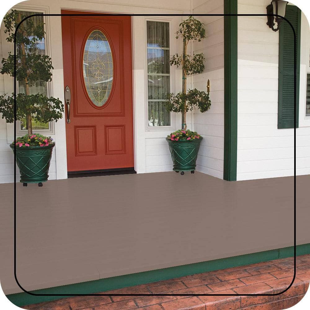 BEHR PREMIUM #770B-5 Low-Lustre Enamel Interior/Exterior Porch and Patio Floor Paint (2)