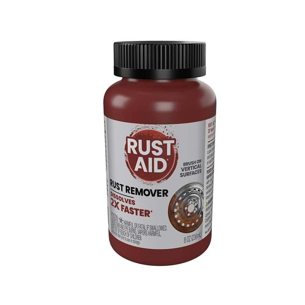 RustAid 8 oz. Rust Remover Jelly for Removing Rust on Vertical Metal Surfaces (1-Pack) (3)