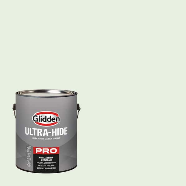 Glidden Ultra-Hide 1 gal. PPG1224-2 Spearmint Stick Eggshell Interior Paint (2)