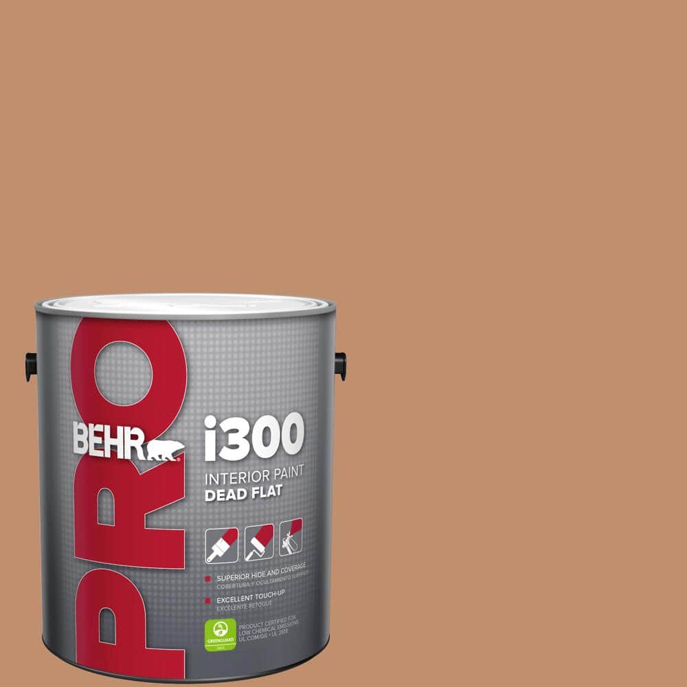 BEHR PRO 1 gal. #260F-5 Applesauce Cake Dead Flat Interior Paint