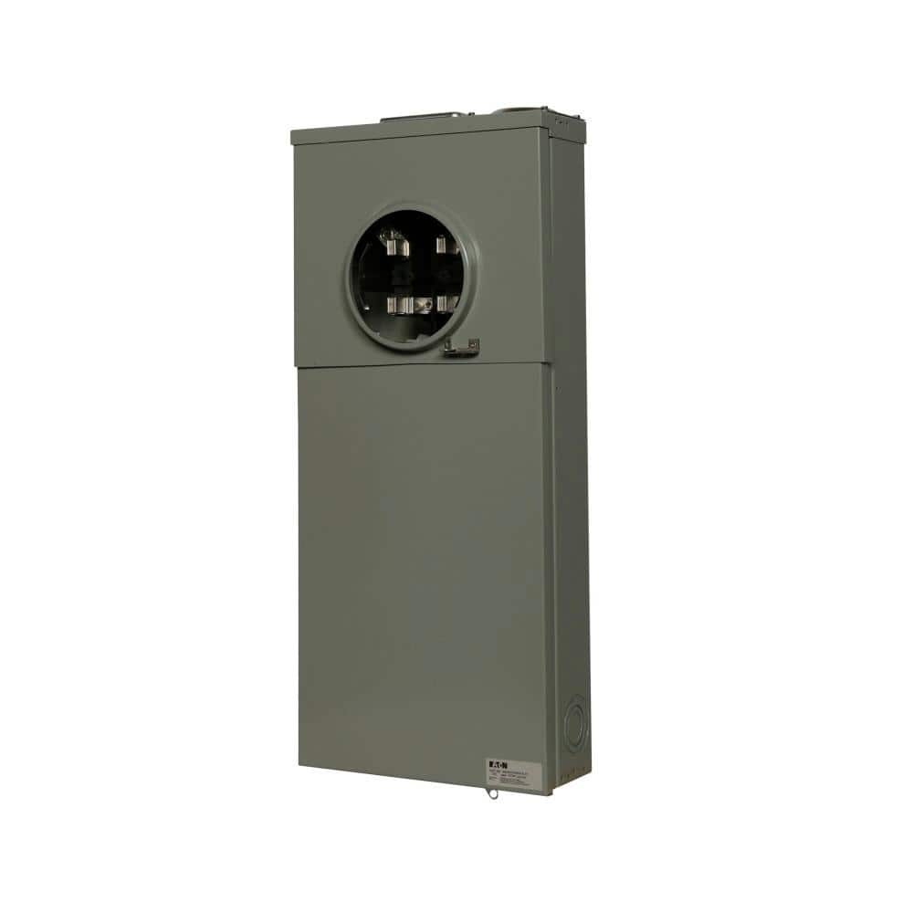 Eaton BR 200 Amp 40-Circuit Meter Breaker Outdoor Surface Mount (2)