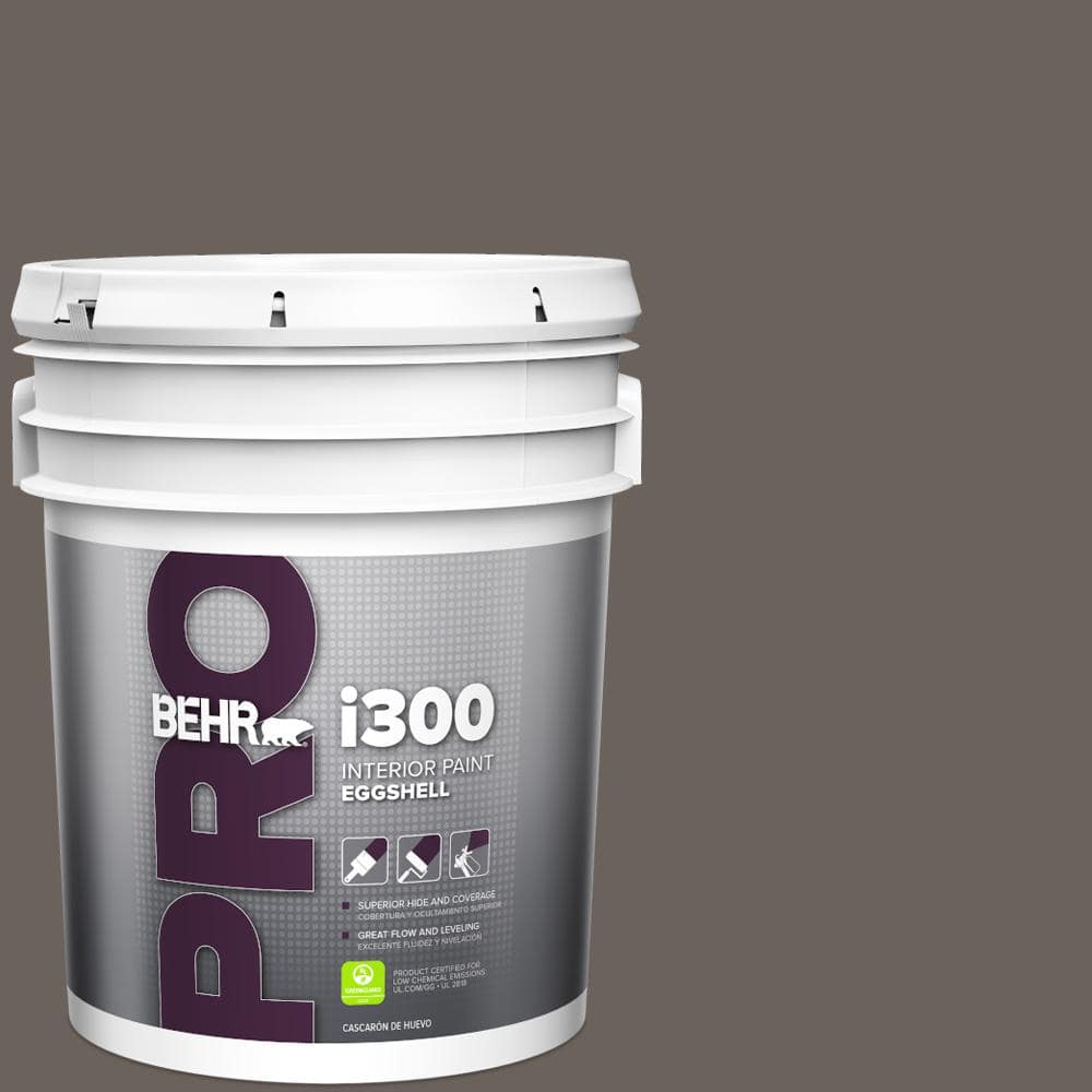 BEHR PRO 5 gal. #T11-8 Back Stage Eggshell Interior Paint