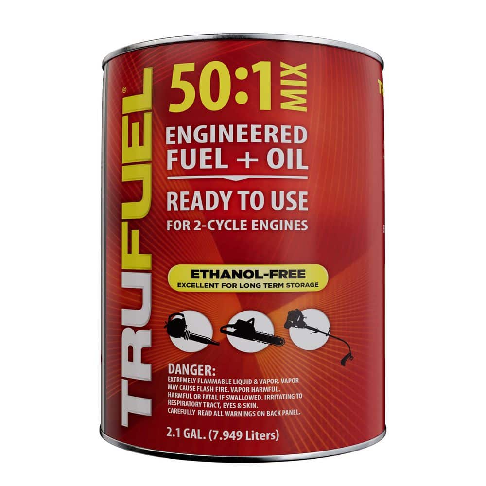 TruFuel 2-Cycle 50:1 Pre-Mixed Fuel and Oil 2.1 Gal. (1-Pack)