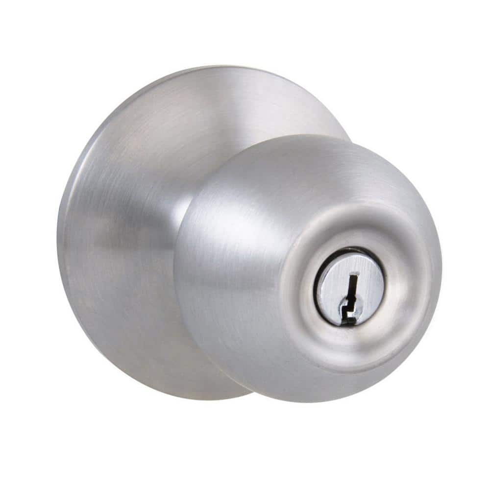 Defiant Saturn Stainless Steel Keyed Entry Door Knob