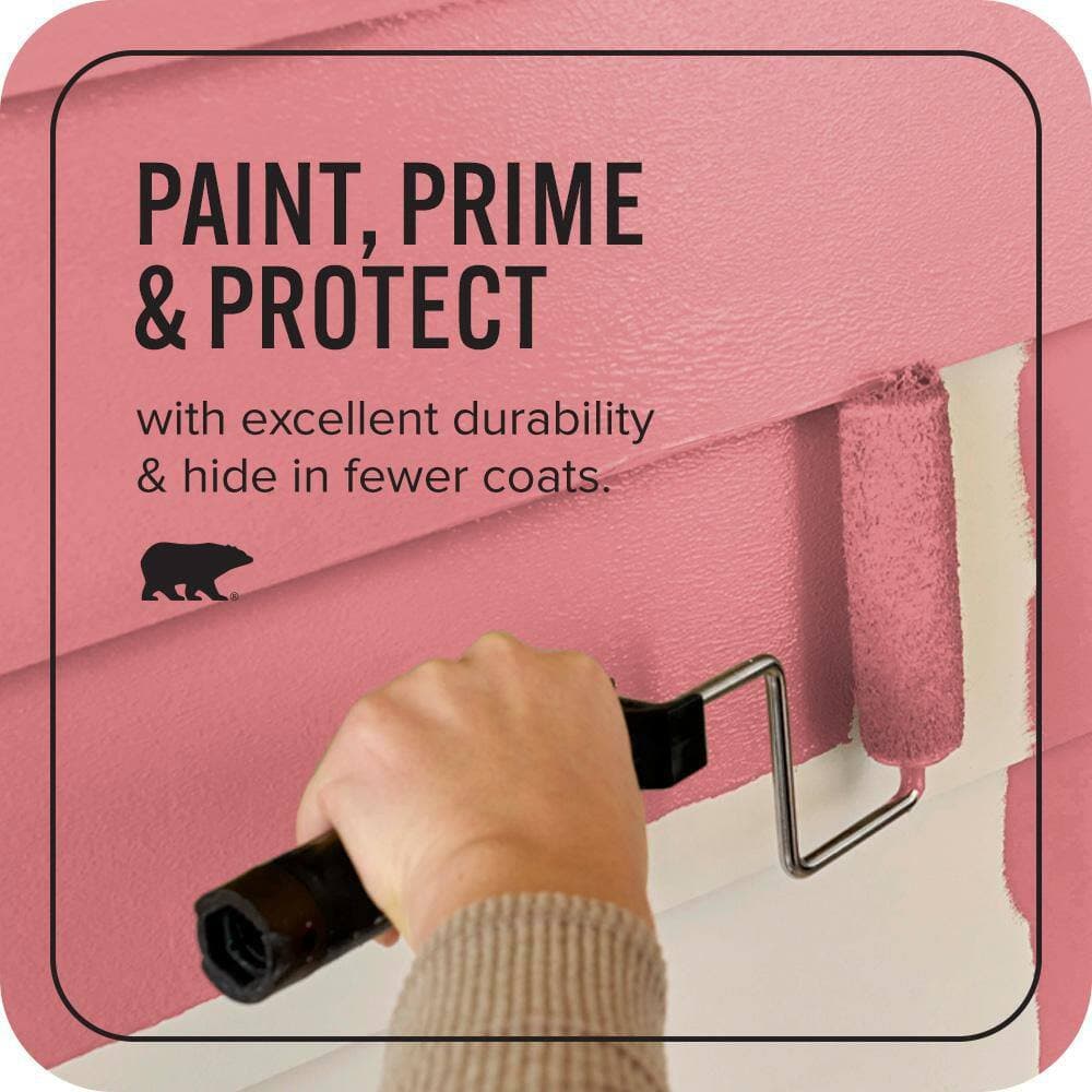 BEHR ULTRA 1 qt. #P160-4 Juicy Details Flat Exterior Paint & Primer (3)