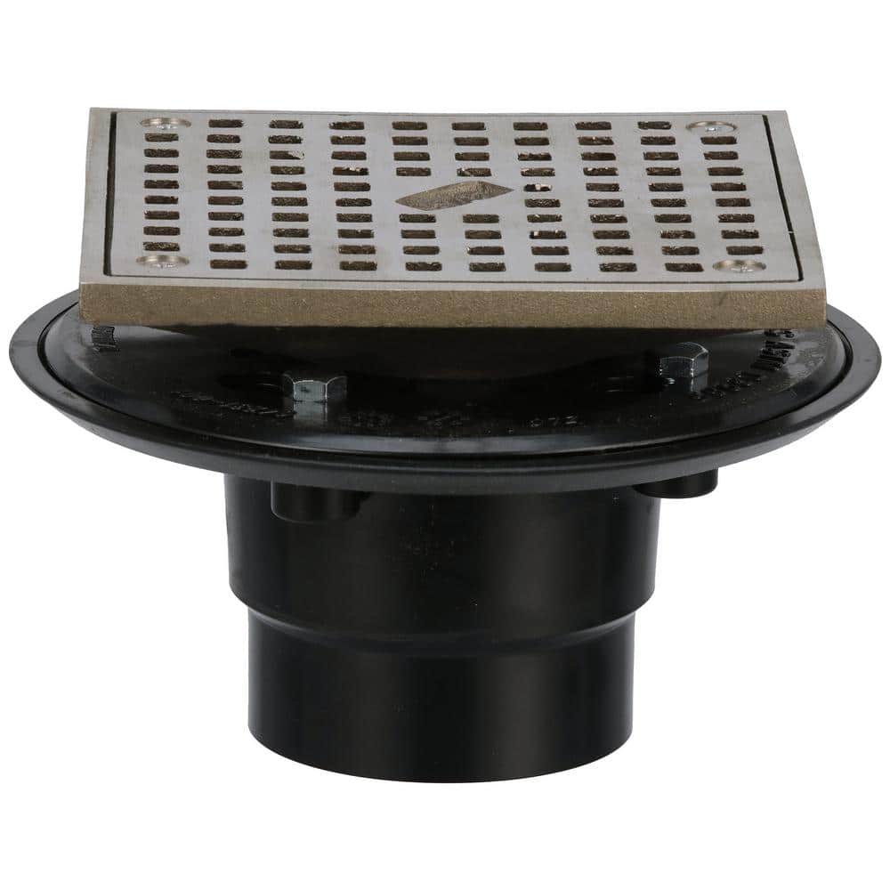 Zurn 6.5 in. Shower Drain Nickel (2)