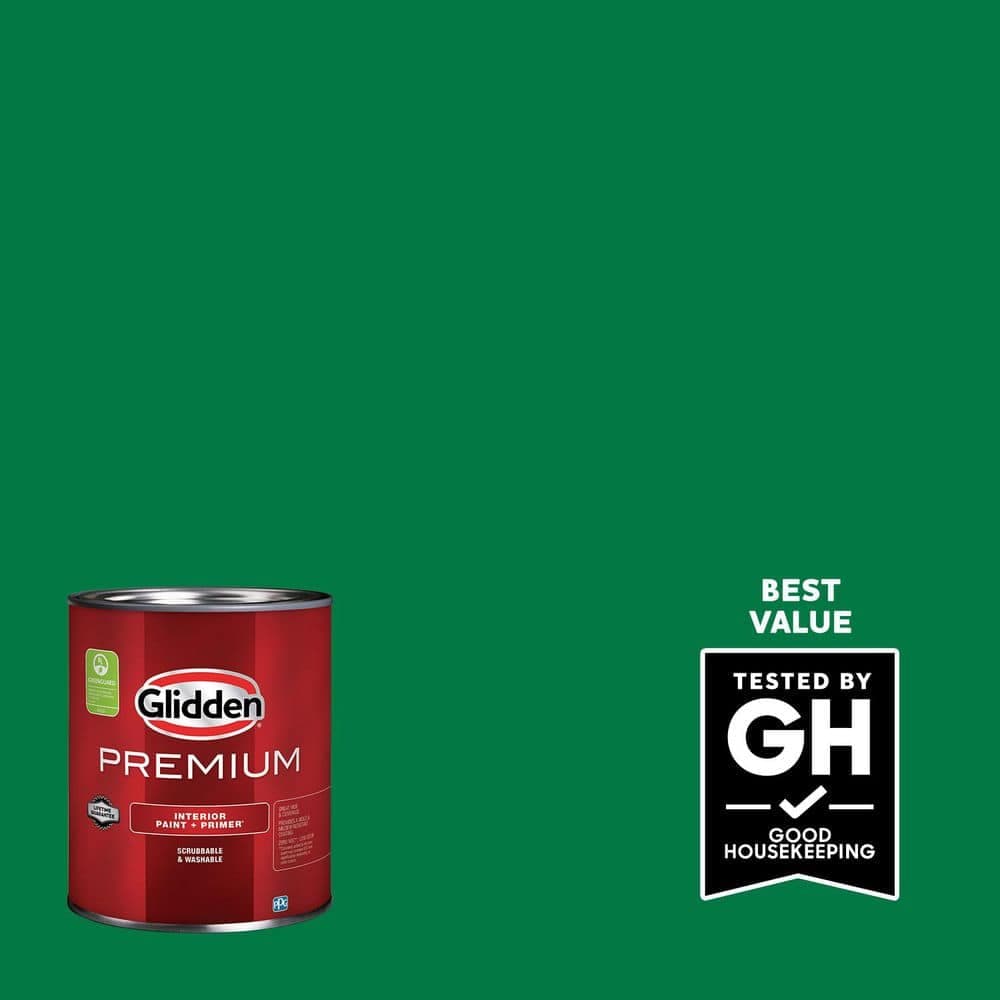Glidden Premium 1 qt. PPG1226-7 Blarney Stone Eggshell Interior Latex Paint
