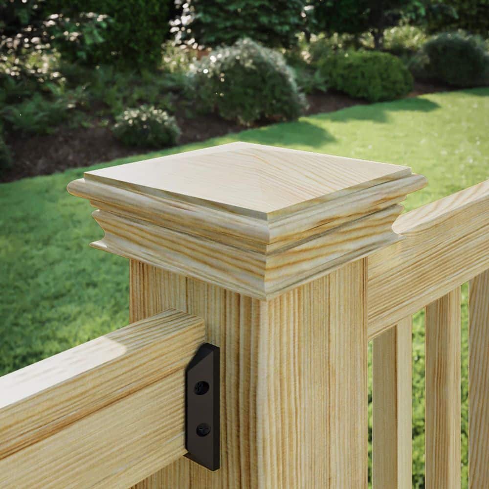 ProWood 6 in. x 6 in. High Pyramid Pressure-Treated Post Cap (6-Pack) (2)
