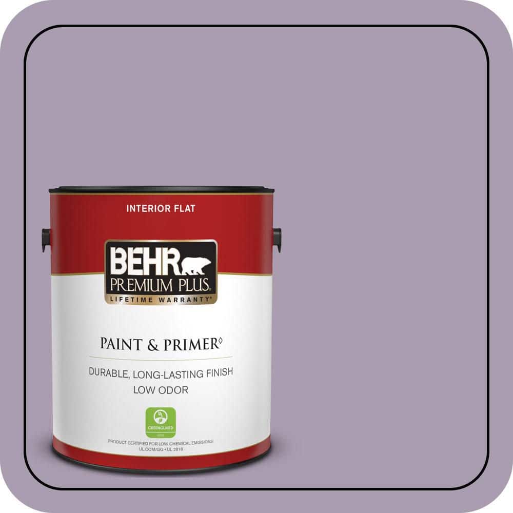 BEHR PREMIUM PLUS 1 gal. #PPU16-12 Charm Flat Low Odor Interior Paint & Primer