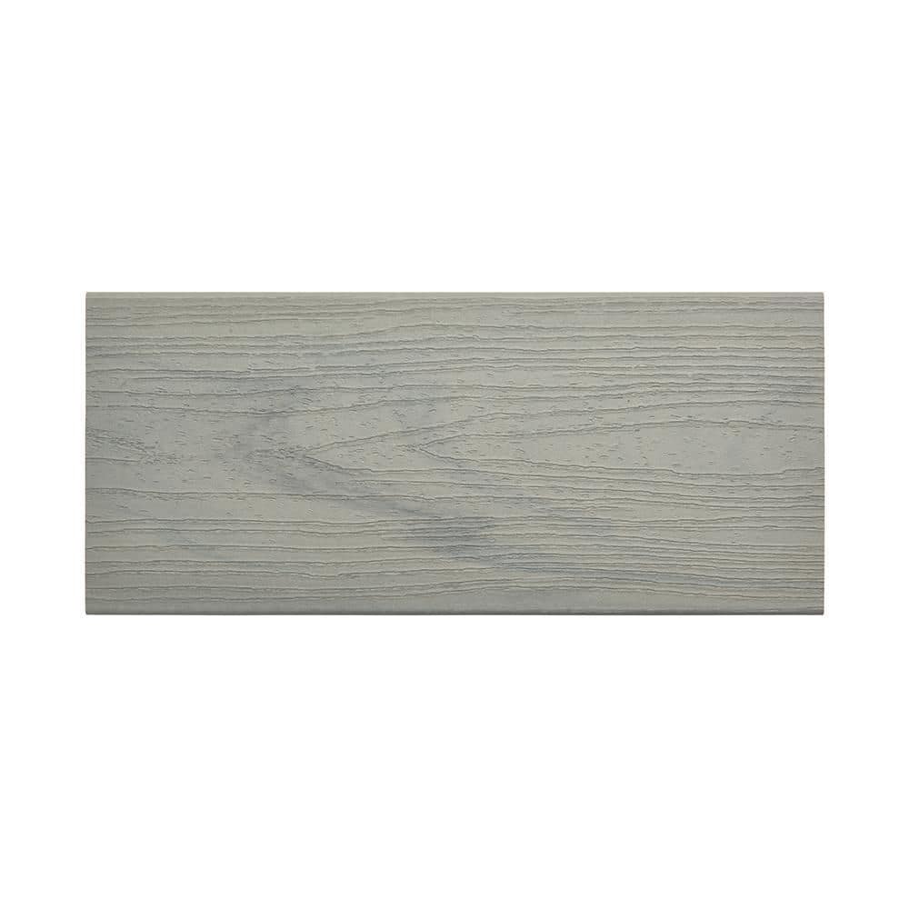 Trex Transcend Lineage 1 in. x 8 in. 12 ft. Rainier Composite Deck Fascia Board
