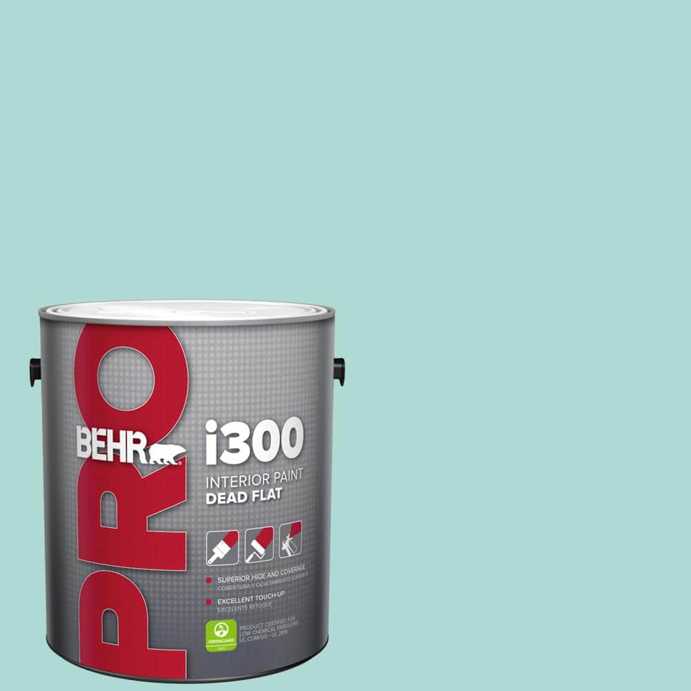 BEHR PRO 1 gal. #M450-3 Wave Top Dead Flat Interior Paint