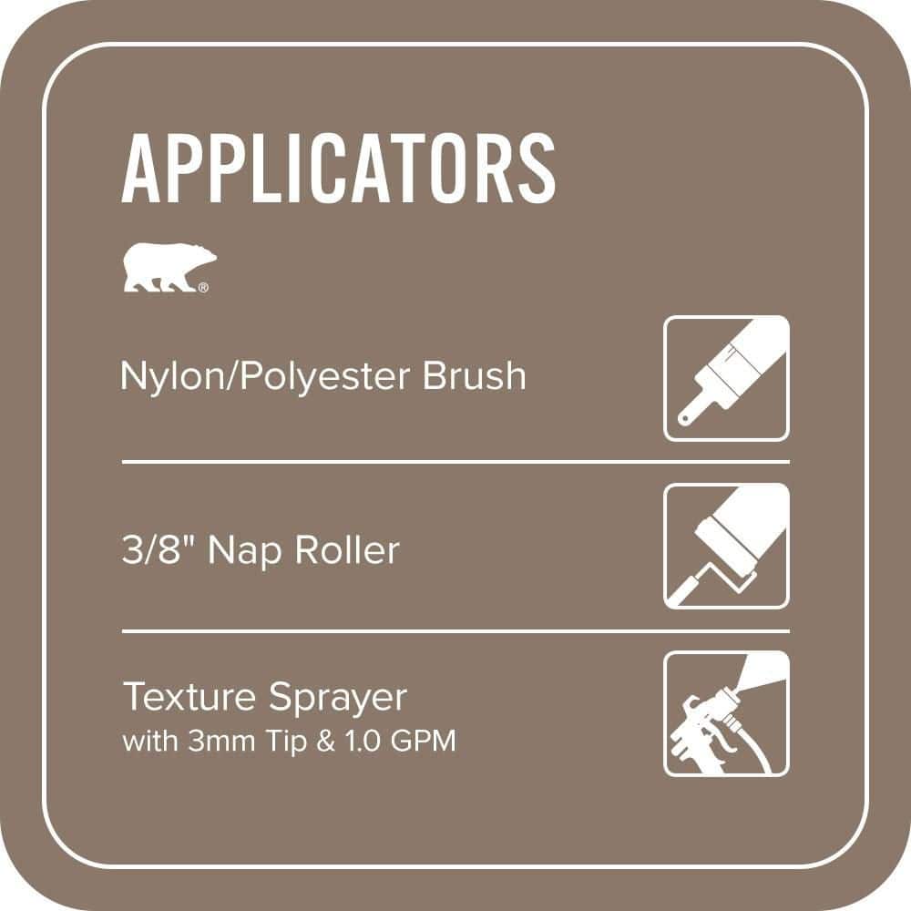 BEHR PREMIUM #N210-5 Textured Low-Lustre Enamel Interior/Exterior Porch and Patio Anti-Slip Floor Paint (4)