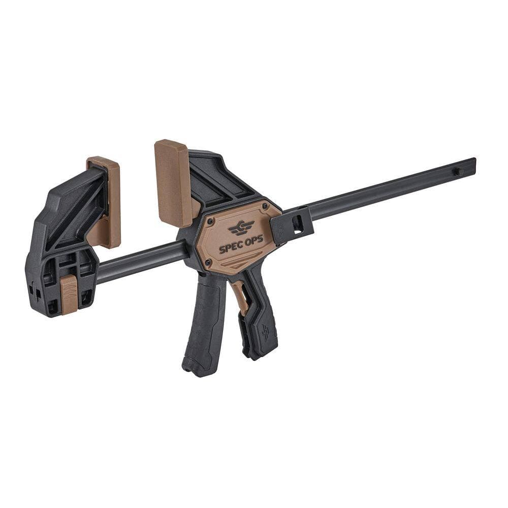 SPEC OPS Trigger Clamp for Woodworking 13 in. Large 1-Handed Bar Clamp/Spreader (3)