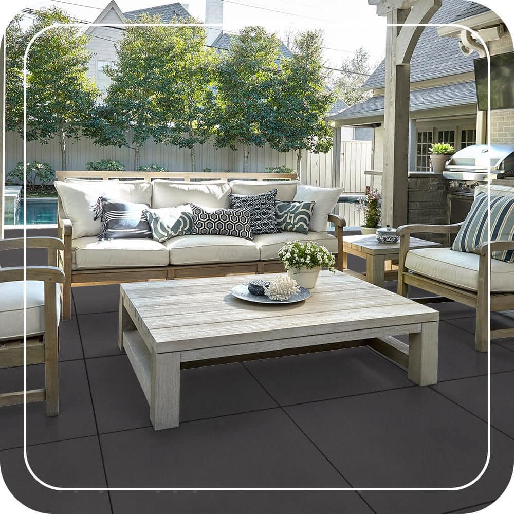 BEHR PREMIUM #BXC-30 Textured Low-Lustre Enamel Interior/Exterior Porch and Patio Anti-Slip Floor Paint (3)