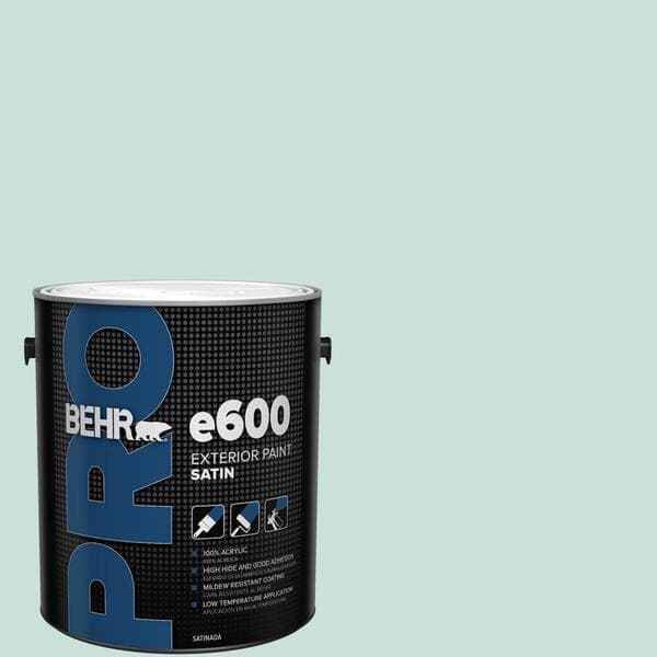 BEHR PRO 1 gal. #M440-1 Rio Sky Satin Exterior Paint (2)