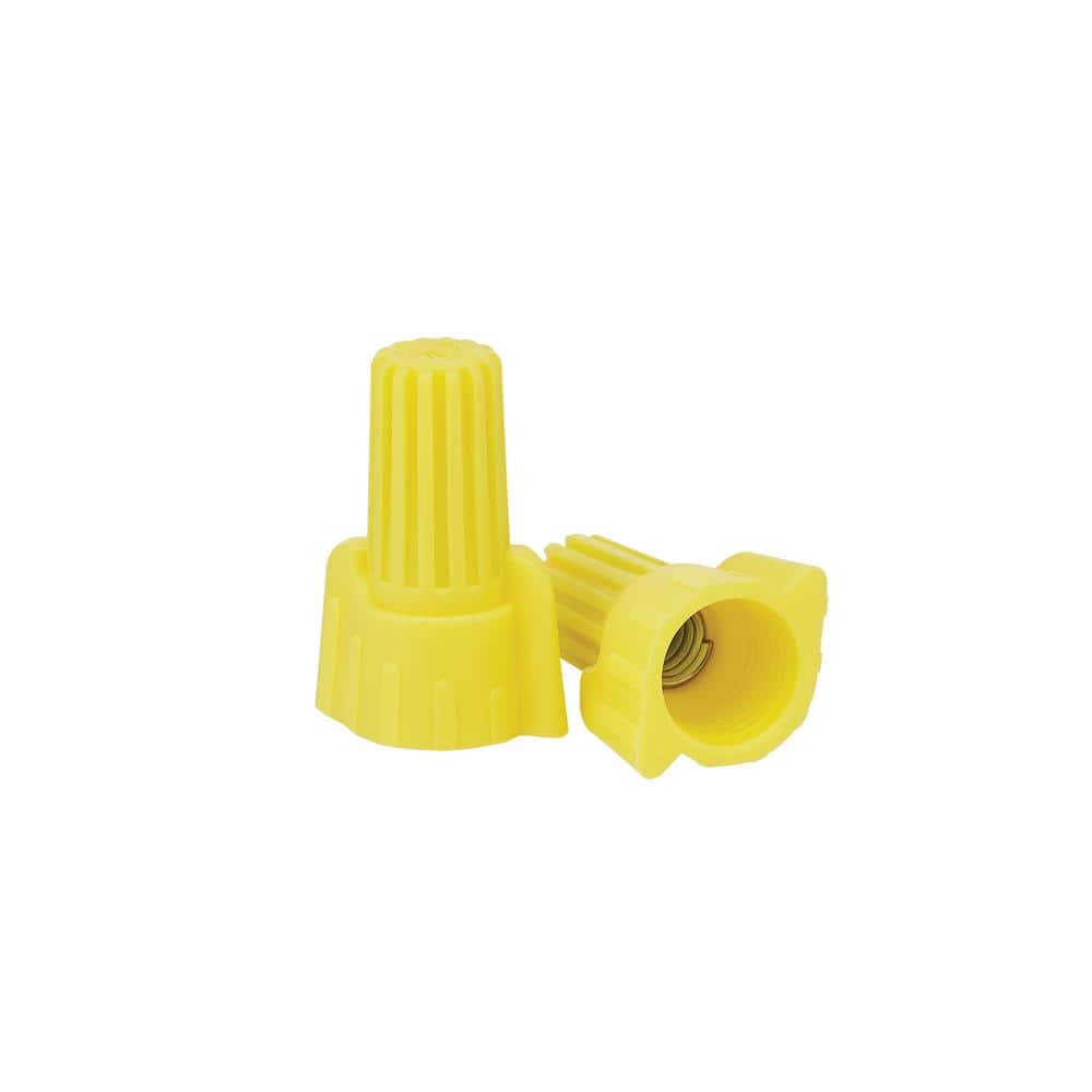 Commercial Electric Winged Wire Connectors, Yellow (15-Pack) (2)