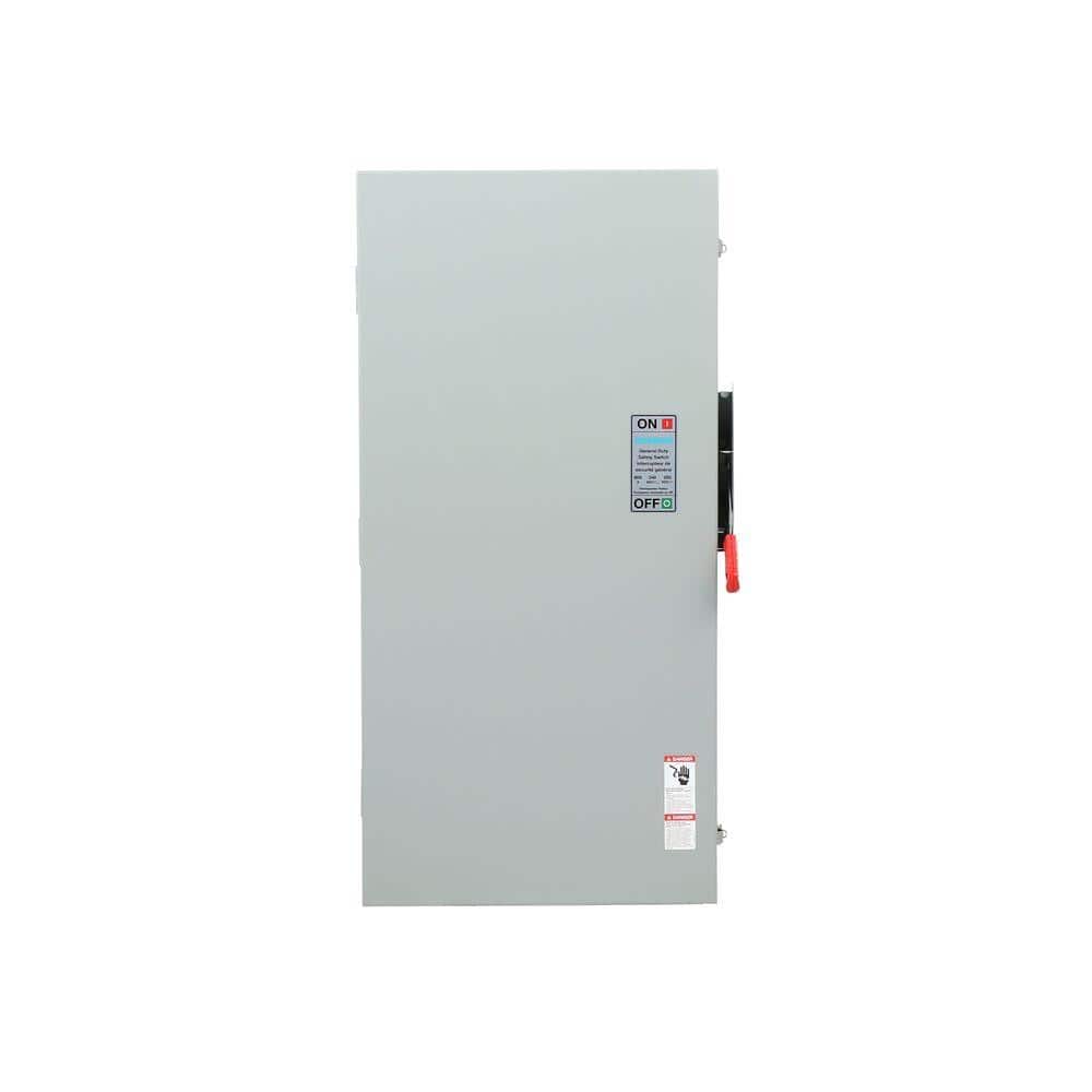 Siemens General Duty 600 Amp 240-Volt Double Pole Outdoor Fusible Safety Switch