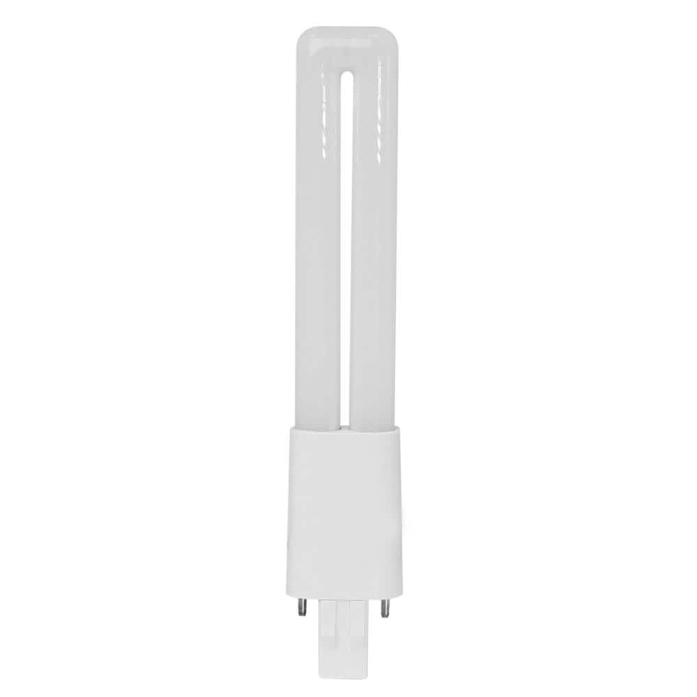 Feit Electric 13-Watt Equivalent PL Twin Tube CFLNI Bi-Pin Plug-In GX23 Base CFL Replacement LED Light Bulb, Soft White 2700K (1-Pack) (2)