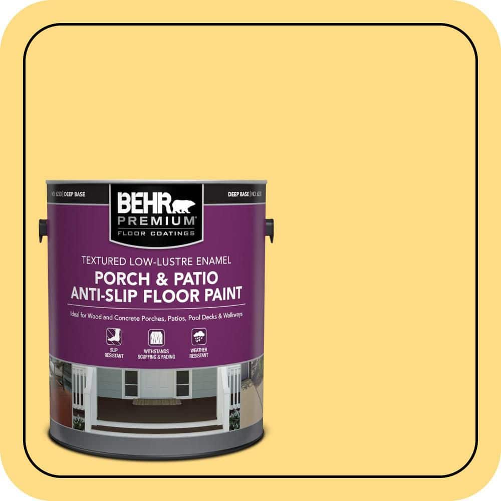 BEHR PREMIUM #340B-5 Low-Lustre Enamel Interior/Exterior Porch and Patio Floor Paint (1)