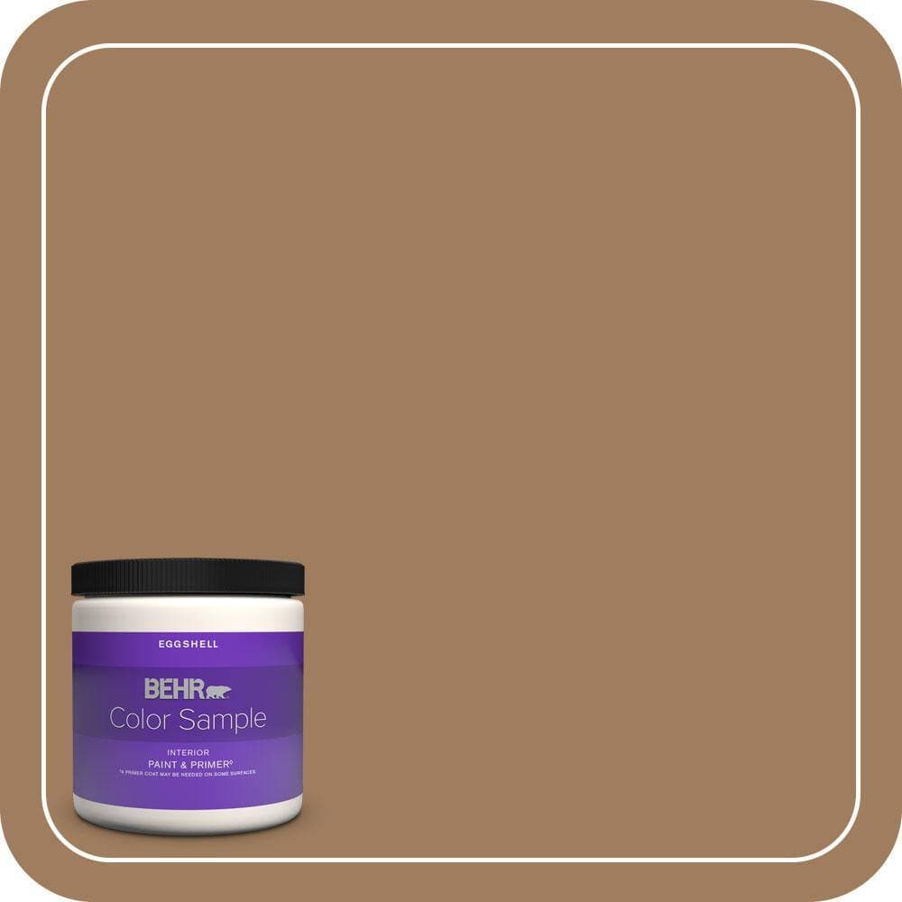 BEHR PREMIUM PLUS 8 oz. #MQ2-11 Outdoor Land Eggshell Enamel Interior Paint & Primer Color Sample