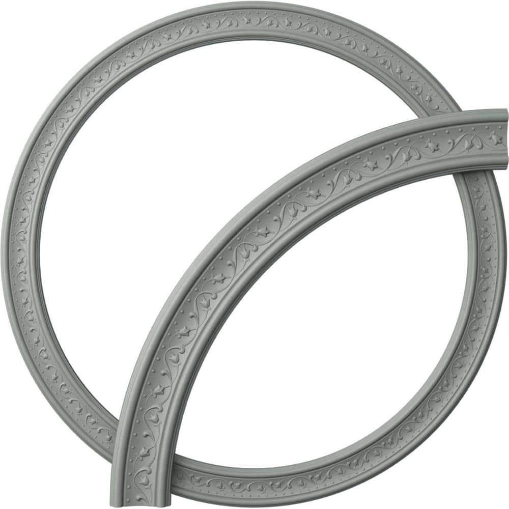 Ekena Millwork 4 .25 ft. Unfinished Marcella Ceiling Ring Kit (1)