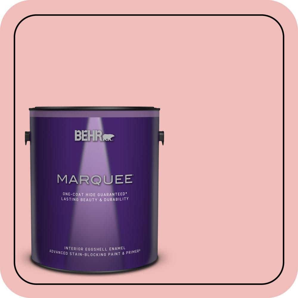 BEHR MARQUEE 1 gal. #CE-01 Alpenglow Eggshell Enamel Interior Paint & Primer