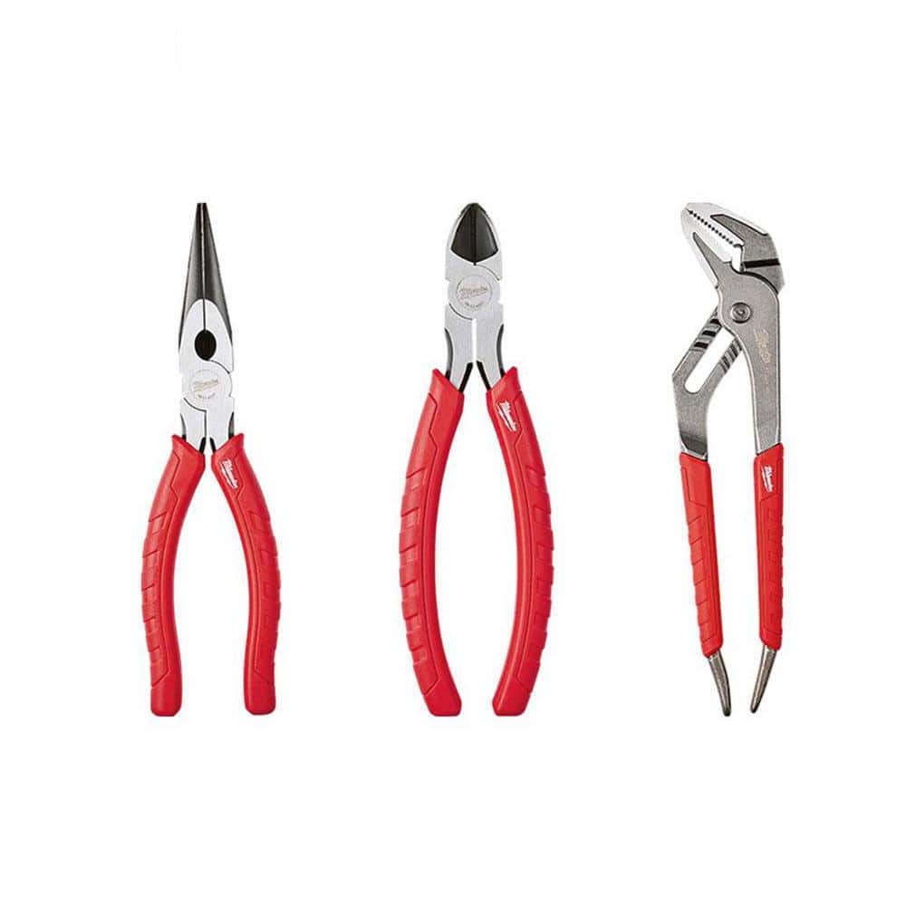 Milwaukee Electrician's Pliers Hand Tool Set