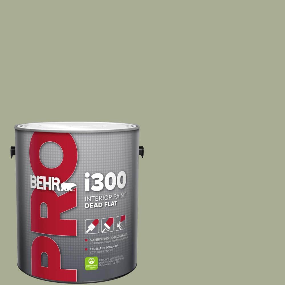 BEHR PRO 1 gal. #S380-4 Bay Water Dead Flat Interior Paint