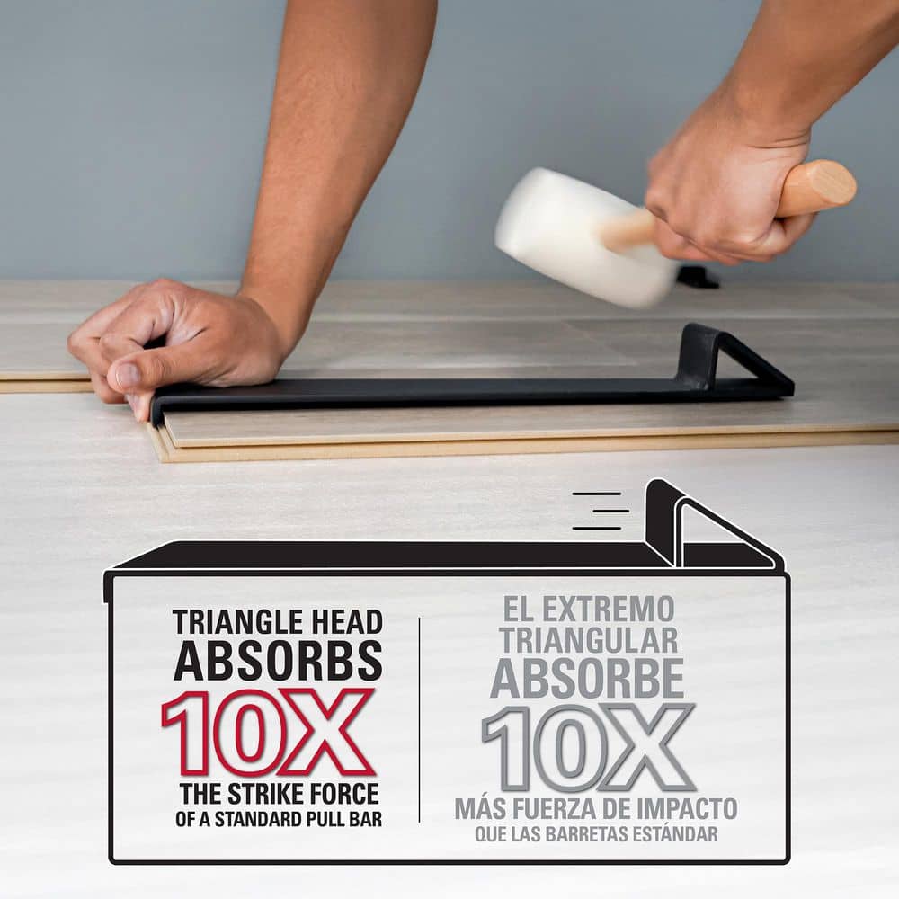 ROBERTS The Maverick 3 in. W x 16 in. L Pro Pull Bar for Installation of Vinyl, Laminate, Wood Flooring (4)