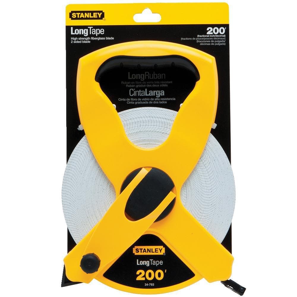 Stanley 200 ft. 1/2 in. Open Reel Fiberglass Long Tape (3)