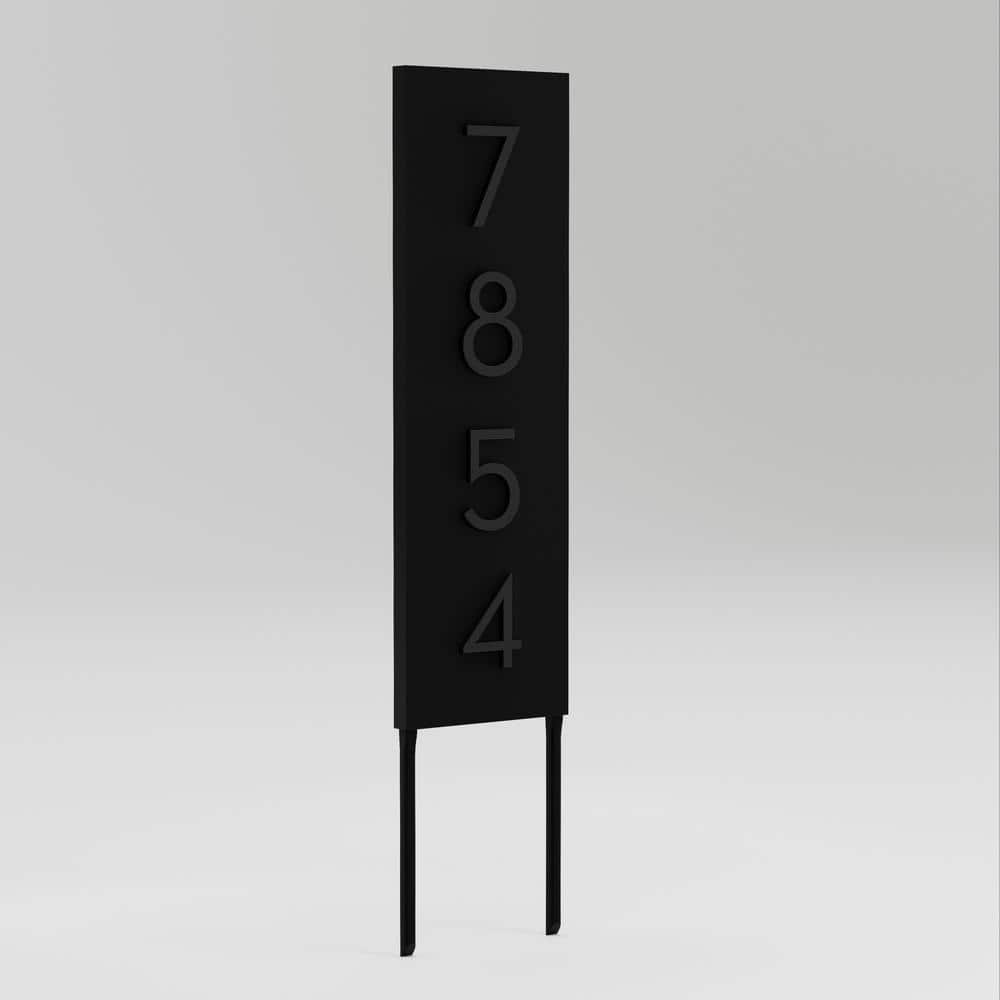 POST & PORCH Welcome Home Rectangle Address Yard Sign (3)