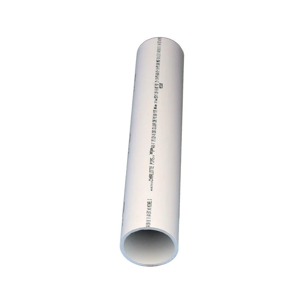 Charlotte Pipe 4 in. x 2 ft. PVC Schedule 40 DWV Foam Core Pipe