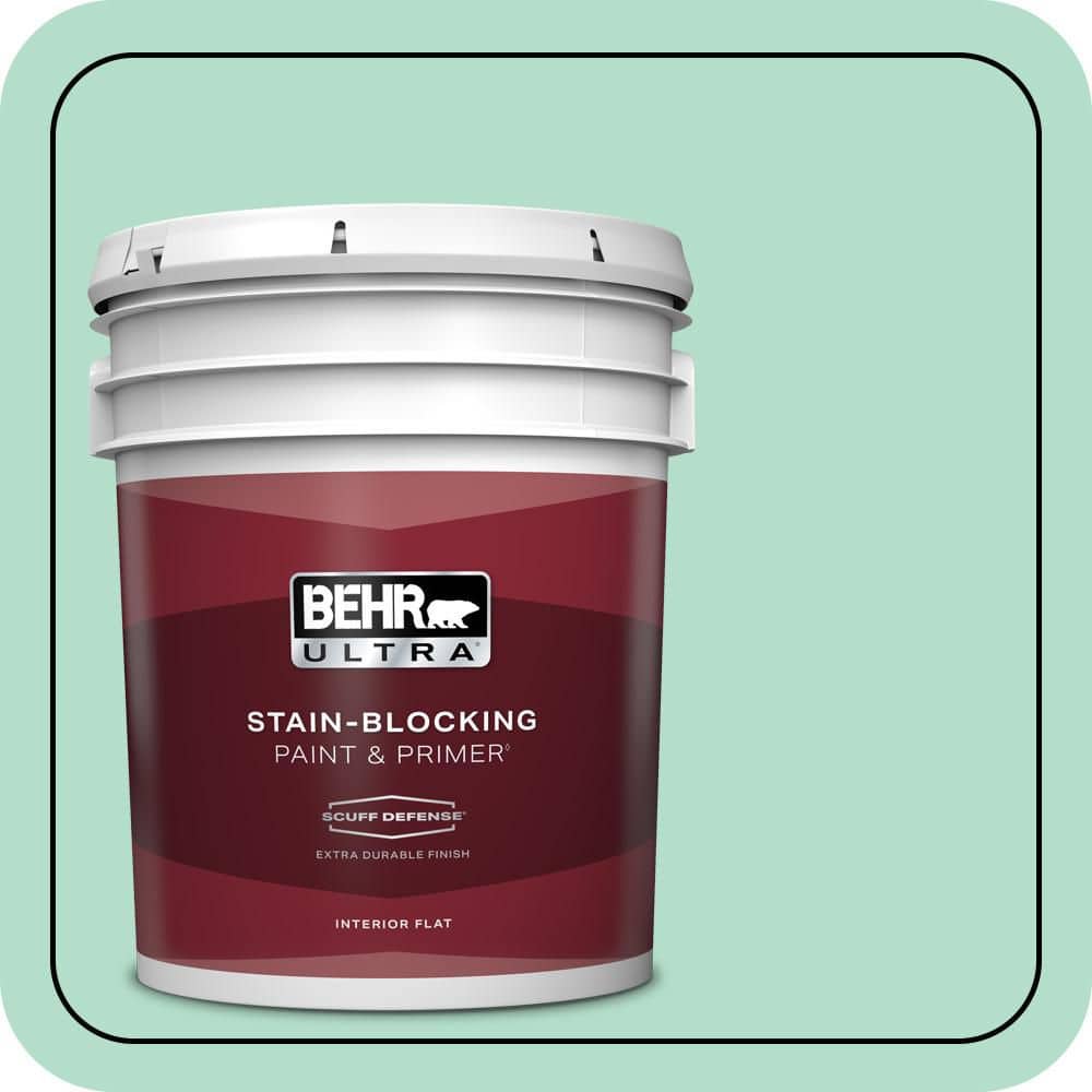 BEHR ULTRA 5 gal. #MQ4- 18 Free Spirit Extra Durable Flat Interior Paint & Primer