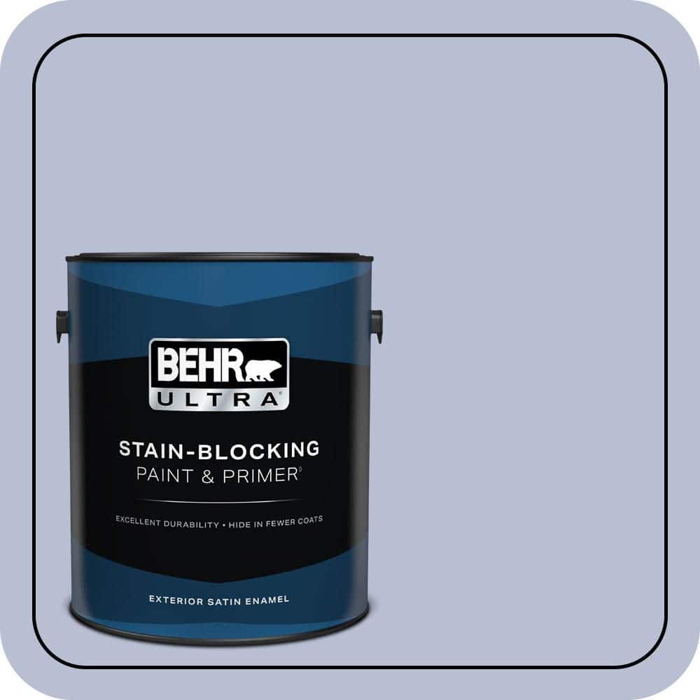 BEHR ULTRA 1 gal. #PPU15-15 Sweet Juliet Satin Enamel Exterior Paint & Primer