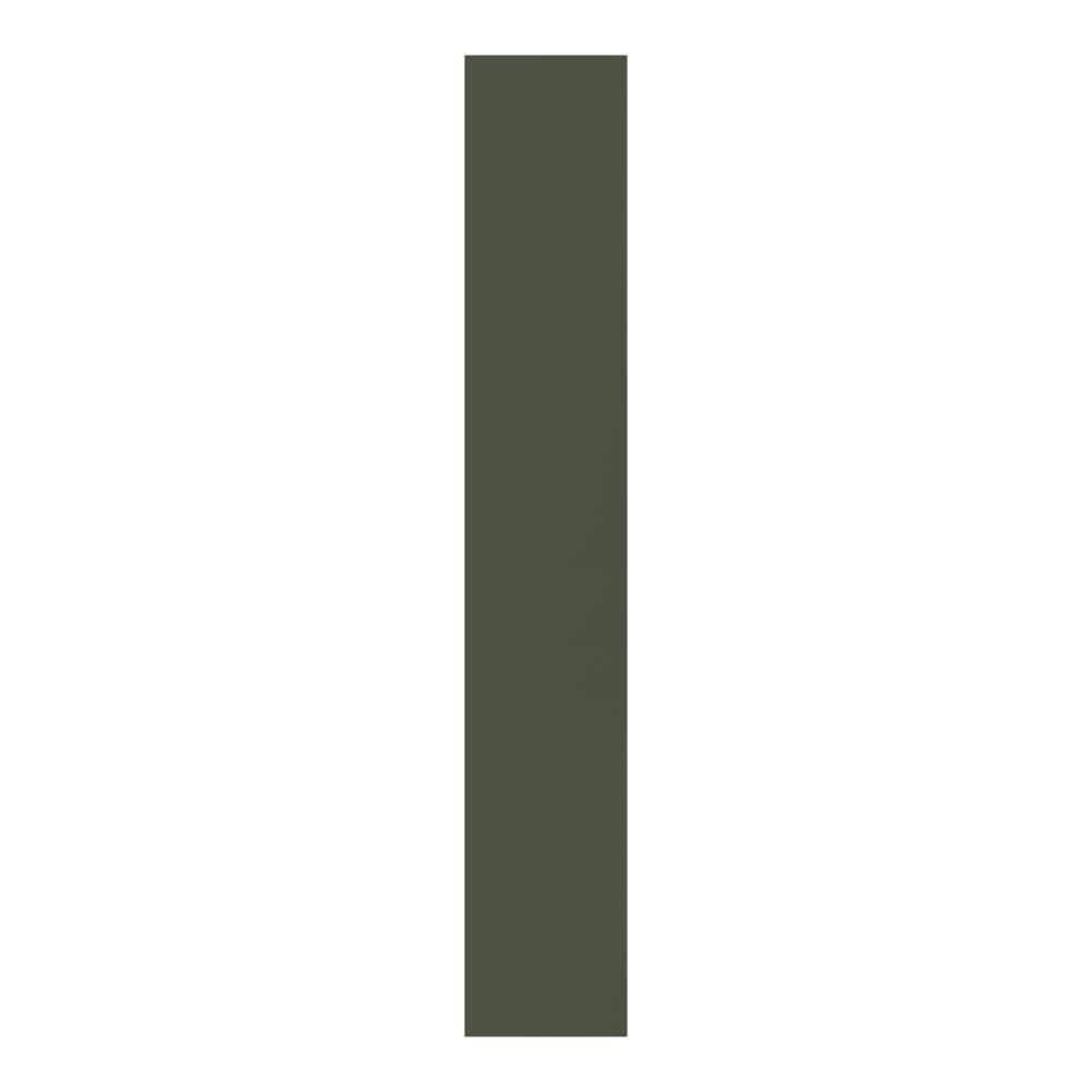 Hampton Bay Avondale/Leyton 6 in. W x 36 in. H Cabinet Filler in Fern Green